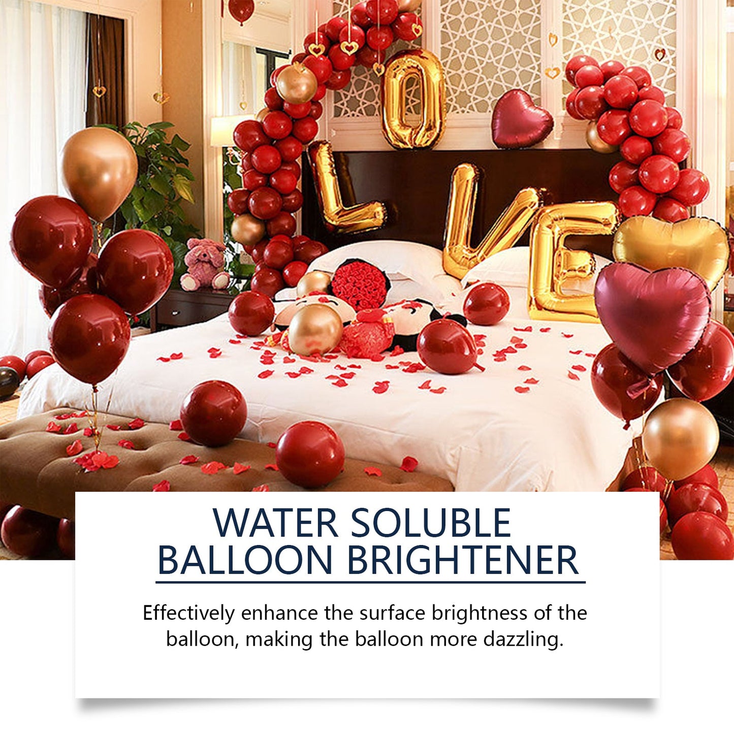 Balloon Highlighter Spray, Balloon Surface Texture Gloss Long-Lasting Anti-Oxidation Appearance Polishing Spray - Korvel