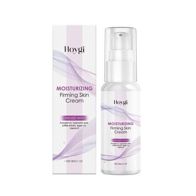 Crème hydratante raffermissante pour peau délicate