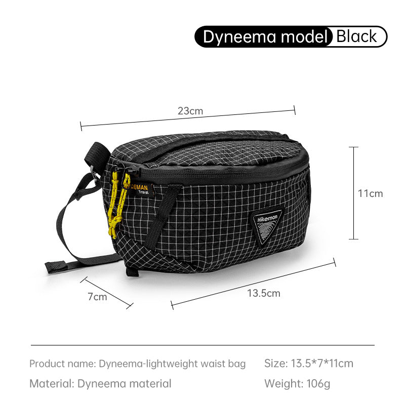 Hikeman Sac à taille de sport en plein air - Léger et polyvalent