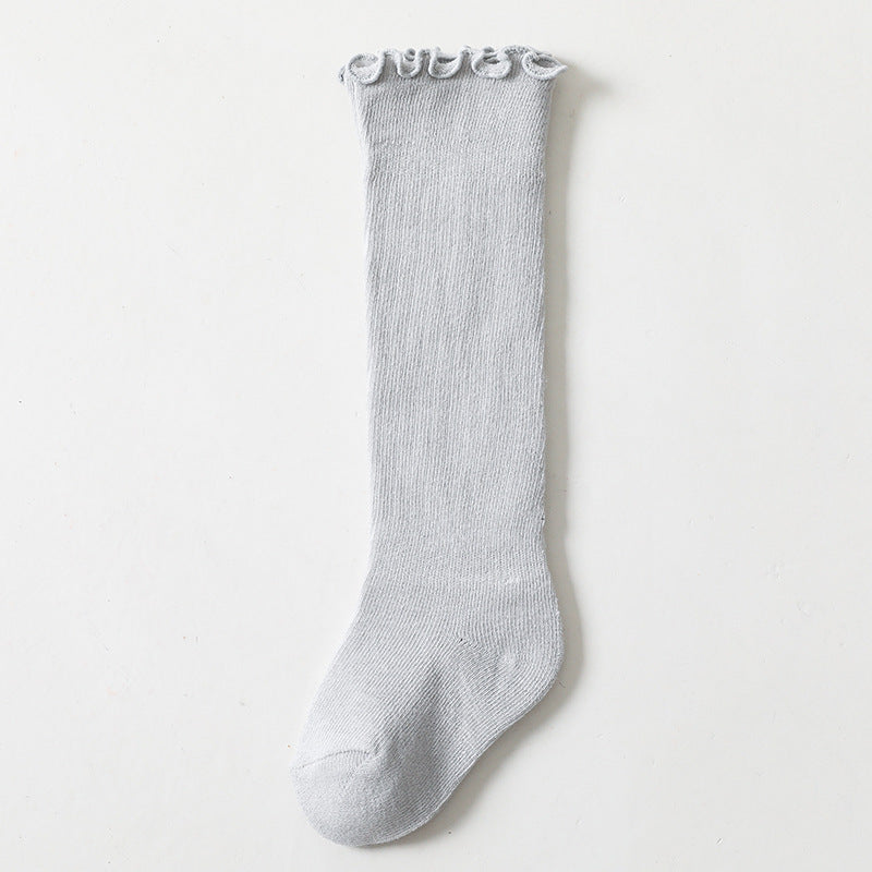 Calcetines de bebé de algodón peinado premium - Colección primavera y verano