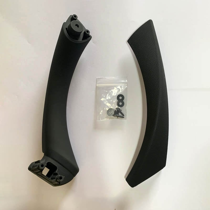 Car Inner Handle Interior Door Panel Pull Trim Cover Gray Beige Black left Right For BMW 3 series E90 E91 316 318 320 325 328 - Korvel