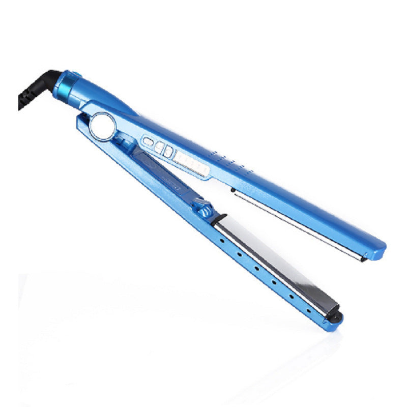 Plancha y Rizador de Pelo de Doble Uso - Portátil y de Calentamiento Rápido