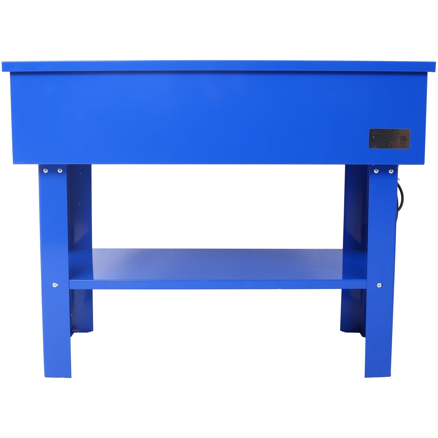 40 Gallon Parts Washer 24 Gallon Solvent Capacity 5 Gallon Per Minute Max Pump Output Heavy Duty Steel Powder Coated blue - Korvel