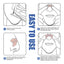 Stop Snoring Strips, Anti-snoring Dredging Respiratory Tract Anti-snoring Stop Patch Care - Korvel