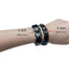 Pulsera de Piedra Negra Magnética para el Bienestar