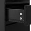 39.3'W70.8'H multifunctional corridor shoe cabinet with soft padded nail board and black hanger with entrance hook - Korvel