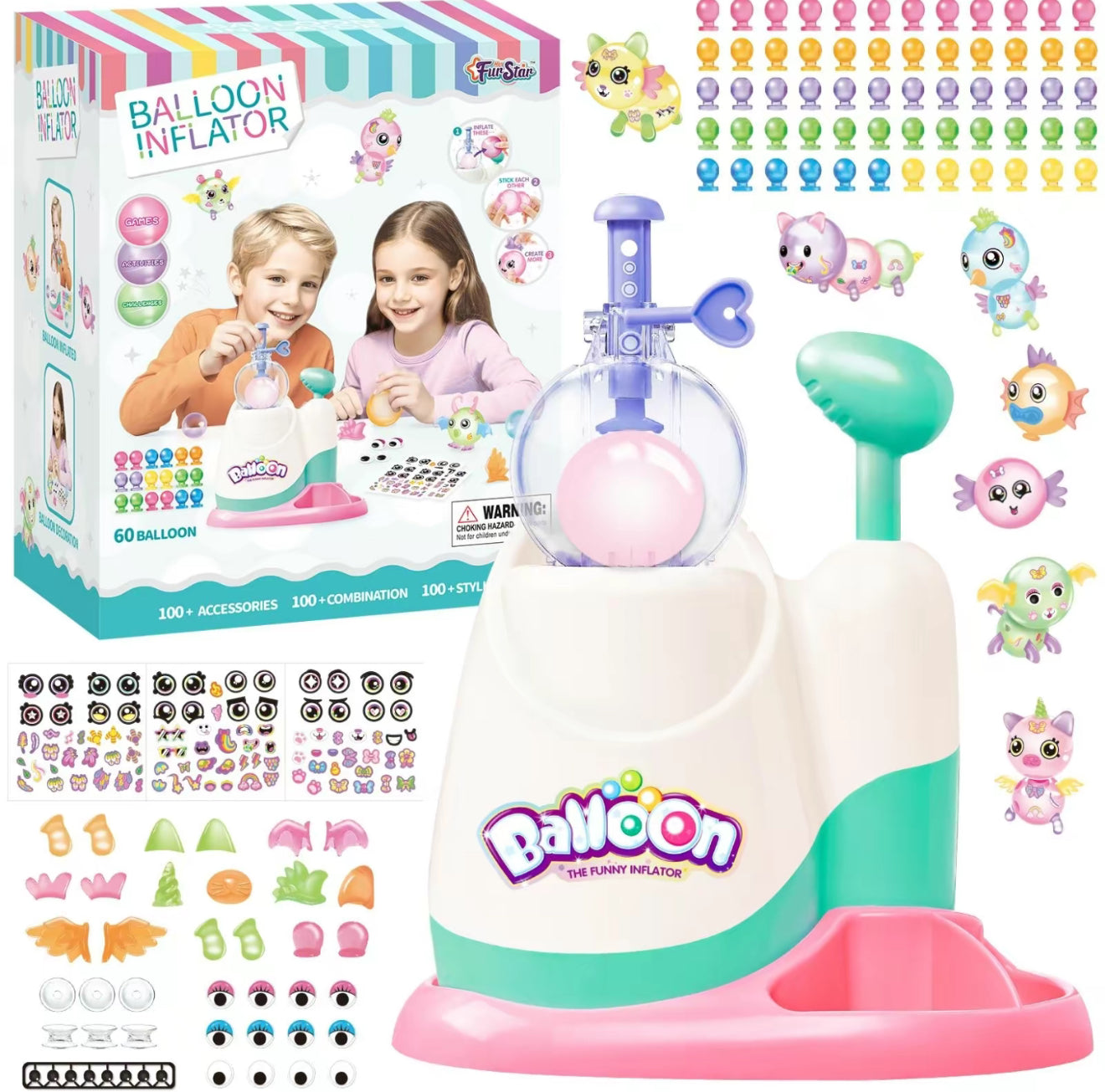 Kit DIY GlowSquish - Créez Vos Propres Jouets Lumineux