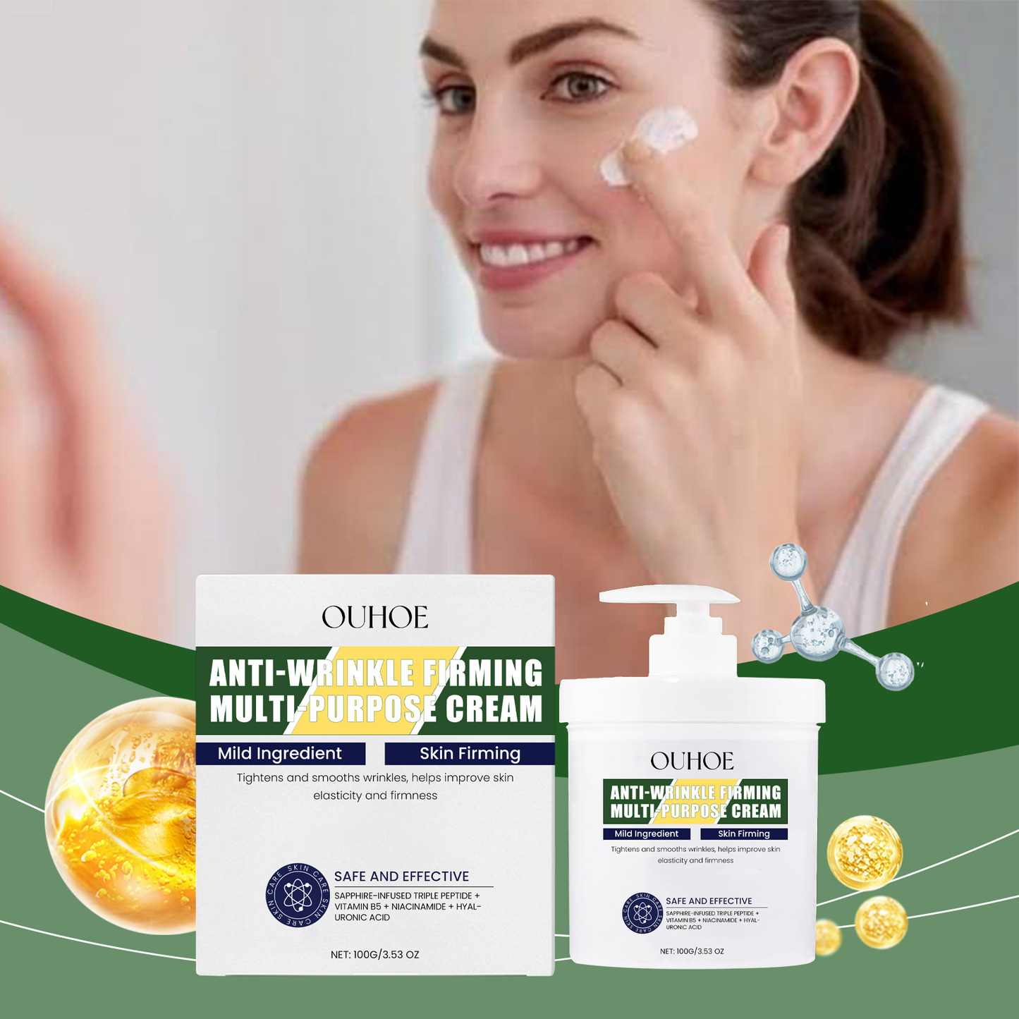 Crema Premium Reafirmante e Hidratante