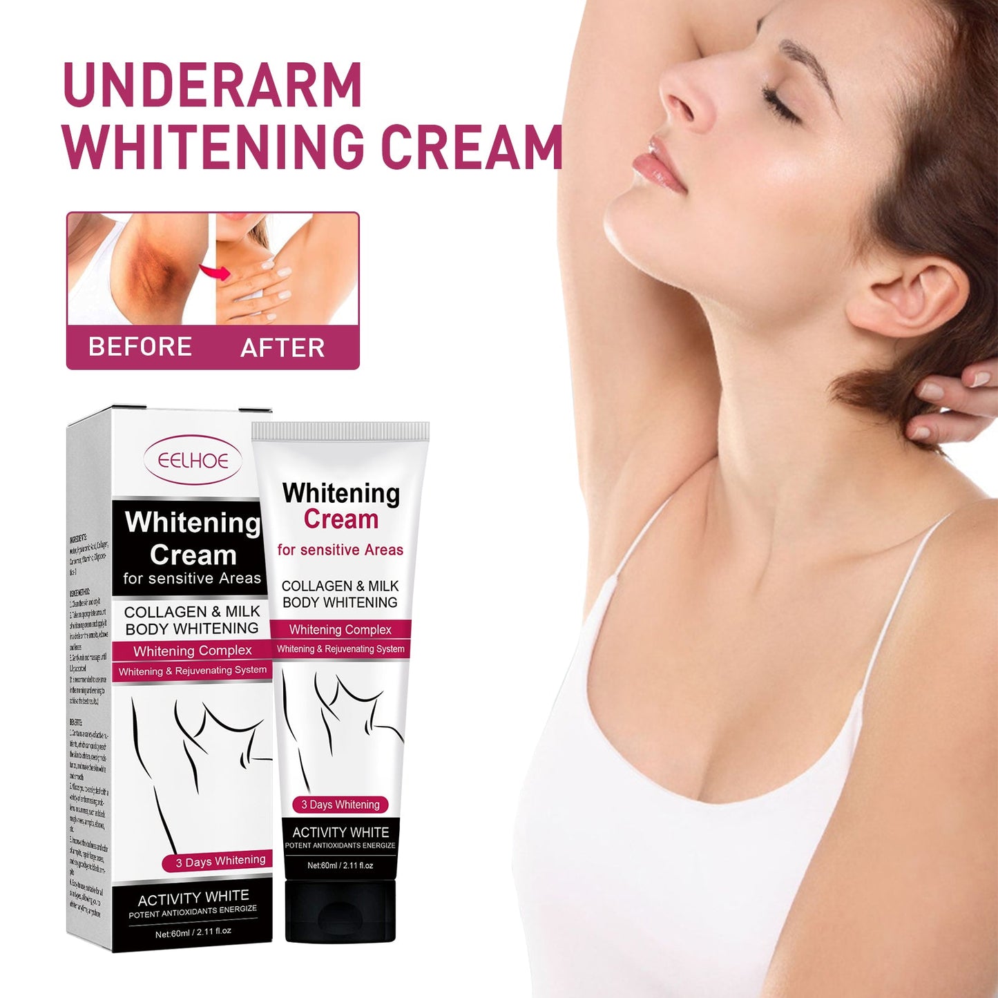 Premium Underarm Moisturizing Cream