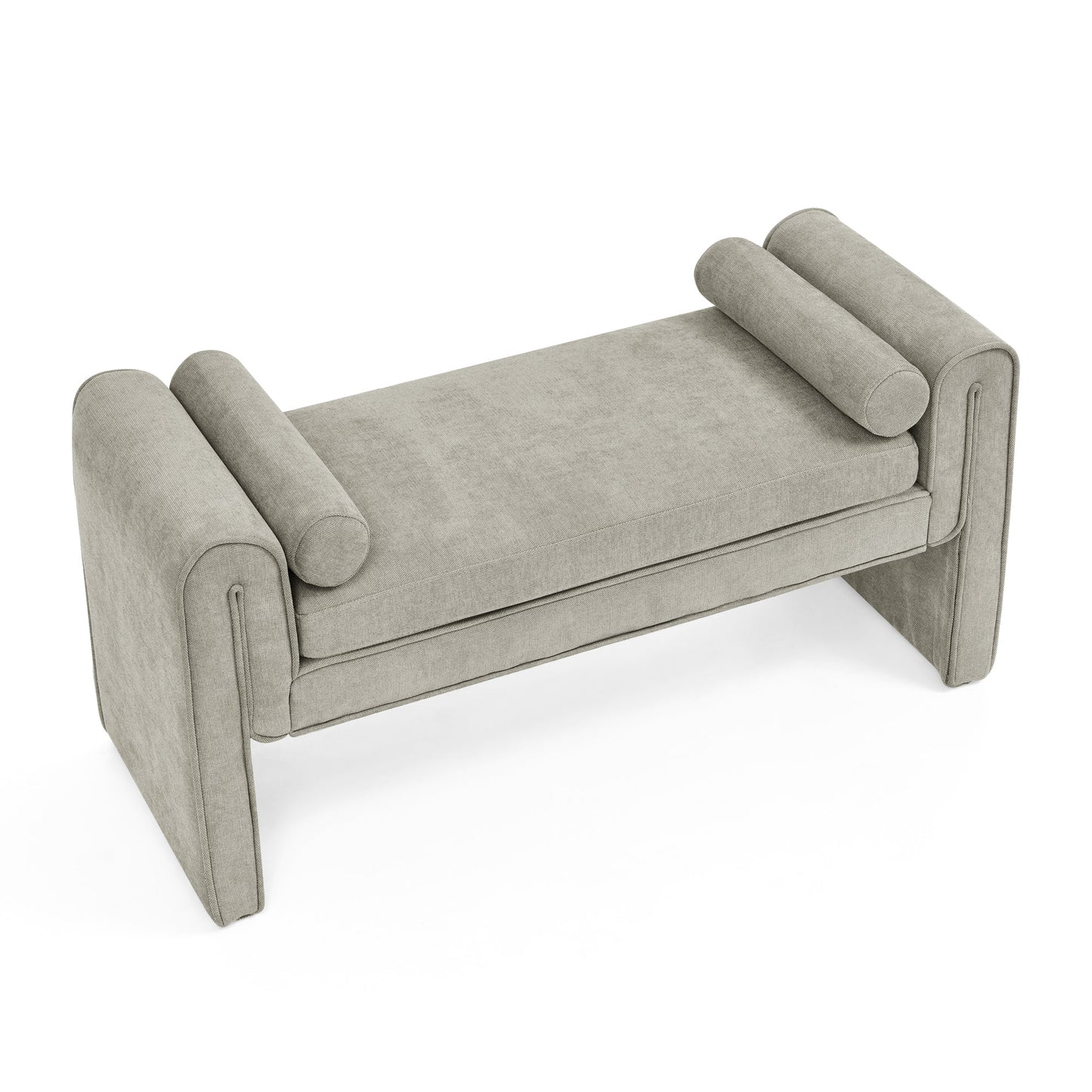 Premium Upholstered Storage Bench - 50.39 Inches