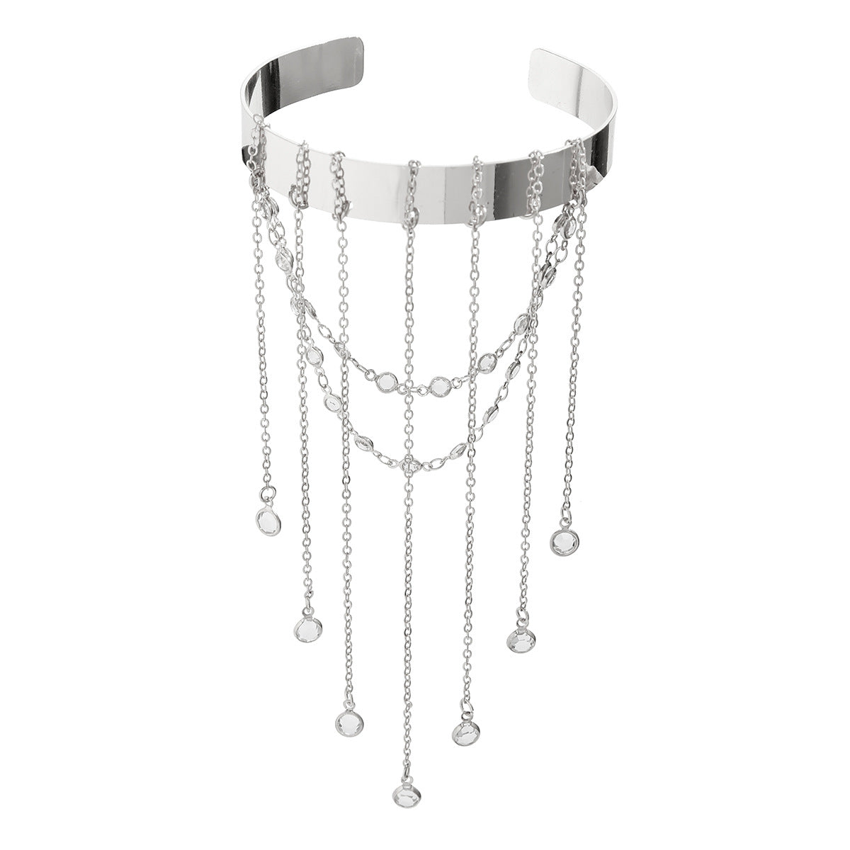 Western style beaded tassel arm chain jewelry Bohemian love arm bracelet for women - Korvel