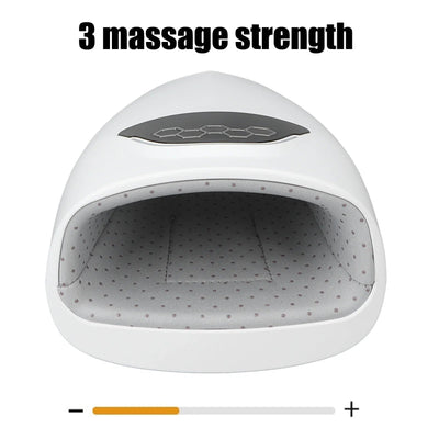 Electric Hand Massager Device Heat Finger Massage Pain Relief Therapy Air Compression Hand Care Palm Finger Massage Machine - Korvel