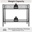 Premium Bunk Bed with Dual Ladders and Guardrail - Black