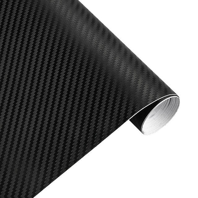 30cmx127cm 3D Carbon Fiber Vinyl Car Wrap Sheet Roll Film Car stickers and Decals Motorcycle Car Styling Accessories Automobiles - Korvel