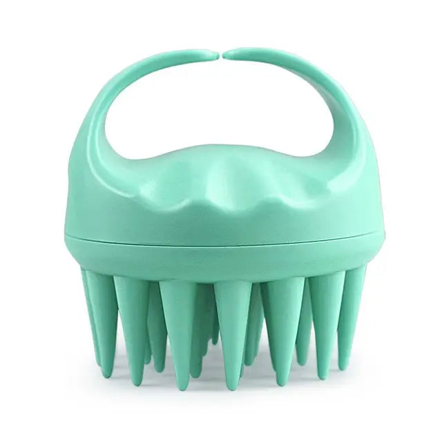 Portable Long Tooth Shampoo Brush Handheld Round Soft Scalp Massage Brush Bath Massage Brush Hair Shower Brush Comb Hair Care - Korvel