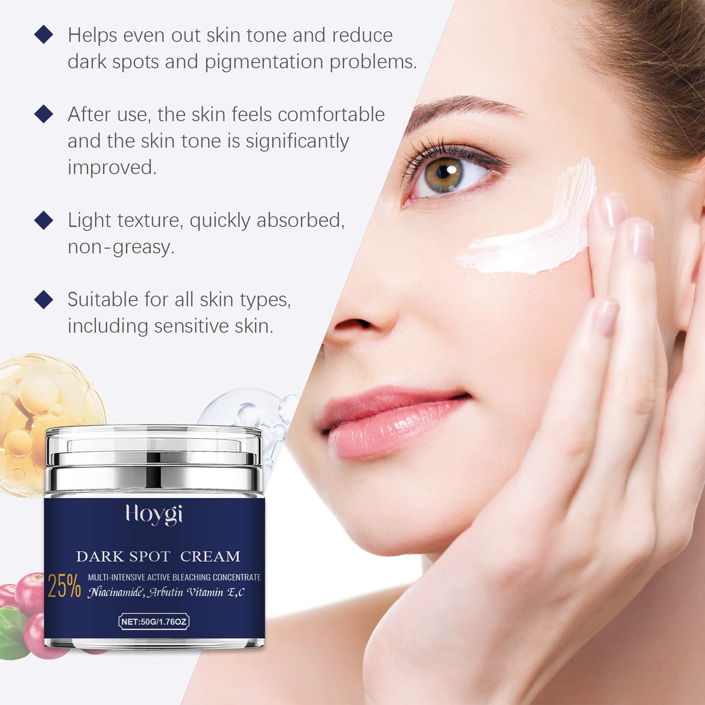 Facial Care Cream Desalting, Hydrating, Hydrating, Firming, Hydrating, Lifting, Rejuvenating And Tender Face Cream - Korvel