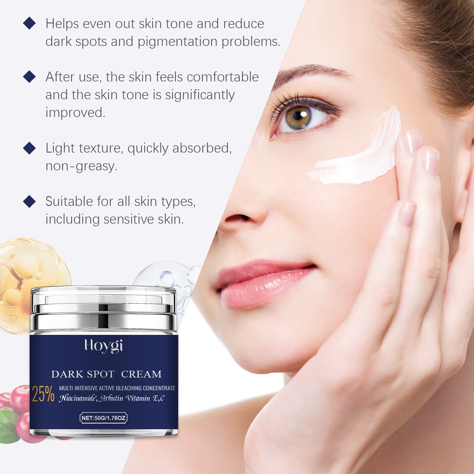Facial Care Cream Desalting, Hydrating, Hydrating, Firming, Hydrating, Lifting, Rejuvenating And Tender Face Cream - Korvel