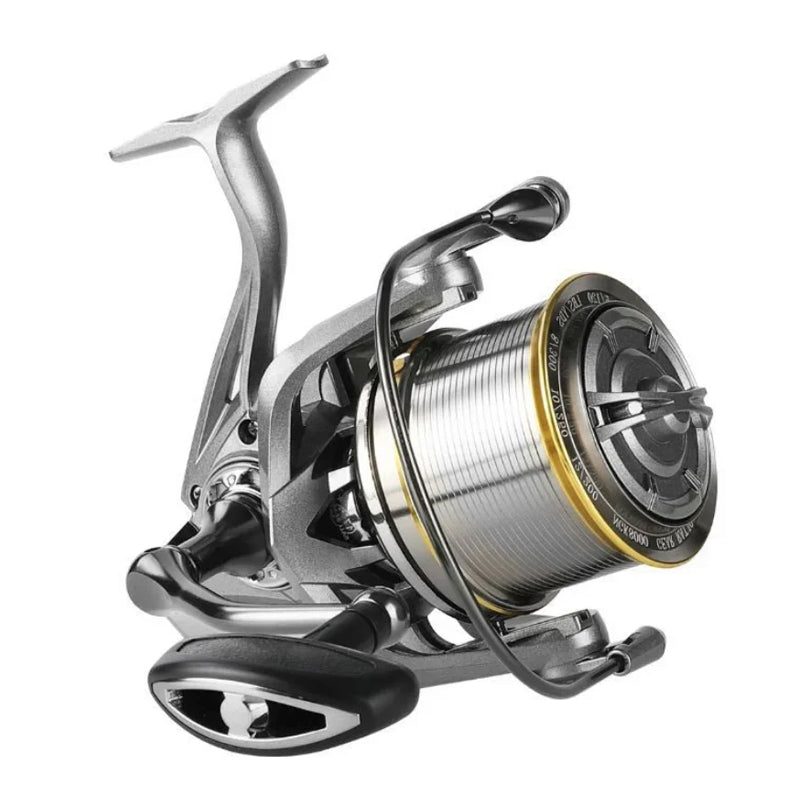 17+1BB 8000-14000 Series Aluminum Alloy Spool Fishing Reel, 4.8:1 Gear Ratio, Durable Long Casting for Baitcasting - Korvel
