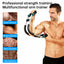 Adjustable Spring Twister Arm Exerciser: Strengthen forearms, triceps & chest. Portable home fitness gear. - Korvel