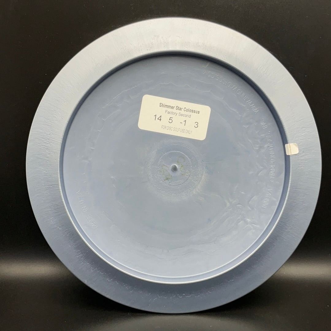 Shimmer Star Colossus - Tourney F2 Disc Golf Driver