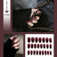 Premium Stiletto Press-On Nails with Glue - 24 Pieces