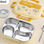 Cartoon cute sealed 316 stainless steel compartment insulation lunch box lunch box - Korvel