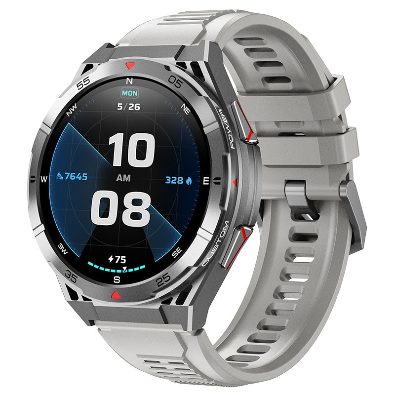 X2B smartwatch Bluetooth call dual band GPS pressure compass outdoor three proof men's wristband - Korvel