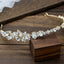 Rhinestone headband diadem wedding dress accessories - Korvel