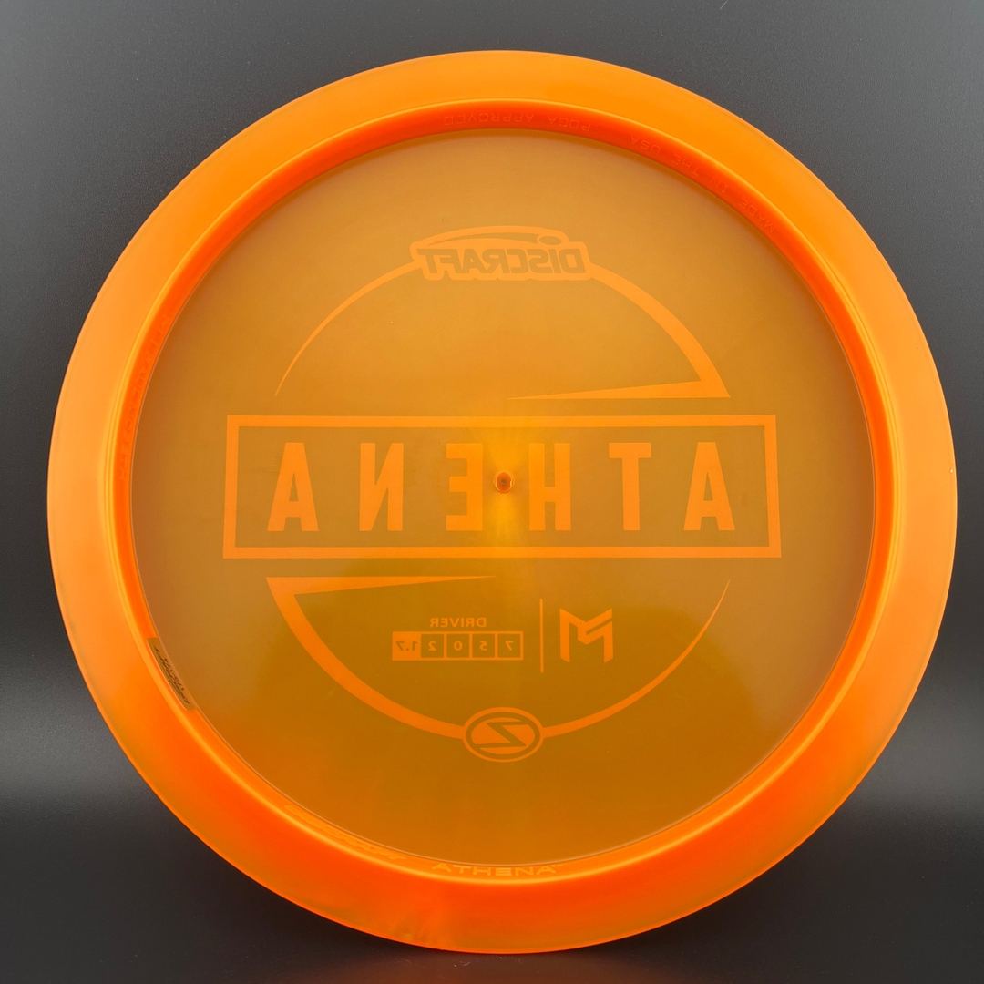 Z Athena Disc Golf Driver - Paul McBeth Edition