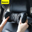 Baseus Adjustable PU Leather Car Neck Pillow with Memory Foam