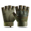 Tactical half-finger gloves men's soft shell protective microfiber special forces military fans sports cycling outdoor - Korvel