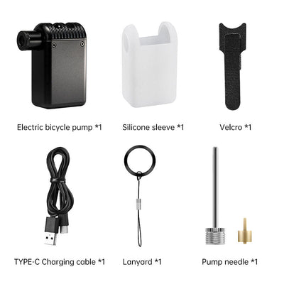 Portable Mini Electric Bicycle Air Pump