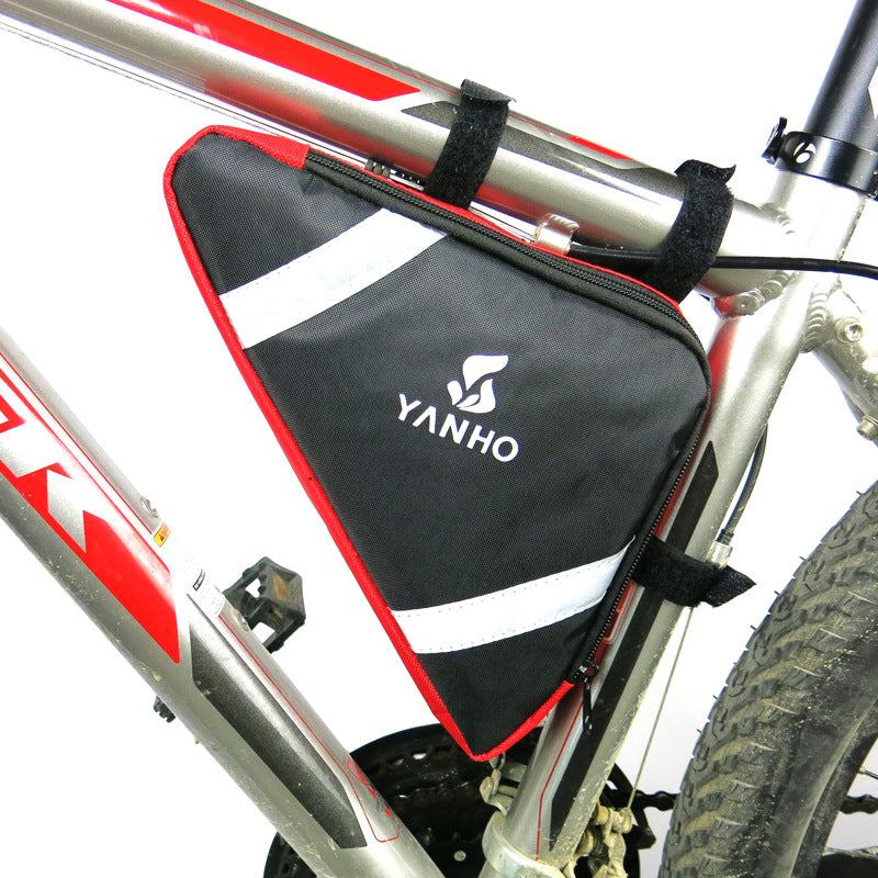 Bicycle Kit Beam Bag Car Front Bag Mountain Bike Bag Riding Equipment Triangle Bicycle Upper Tube Bag - Korvel