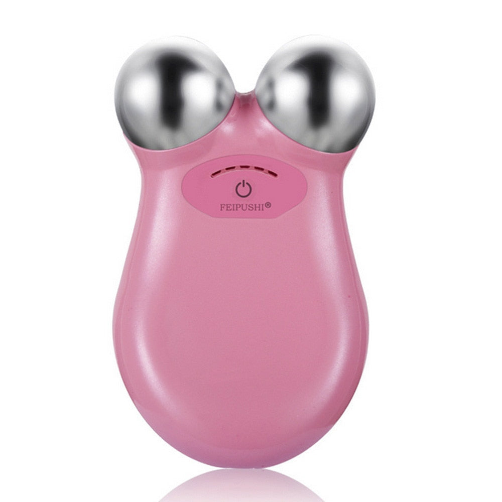 Women Mini Microcurrent USB Charging Facial Wrinkle Remover Massager Exercise Machine Massage Machine Tool Cosmeti - Korvel
