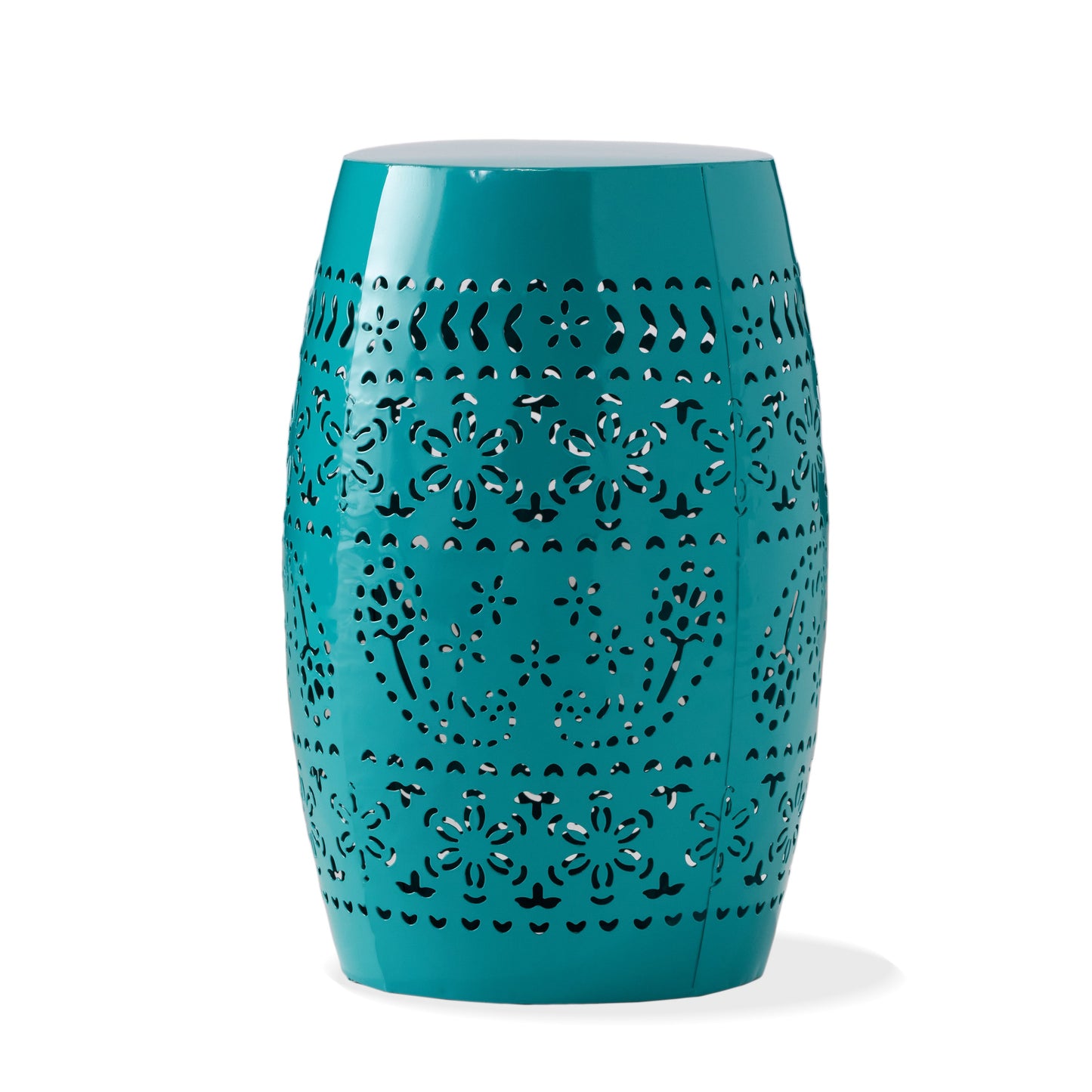RUBY12 Side Table - Elegant Teal Accent Table