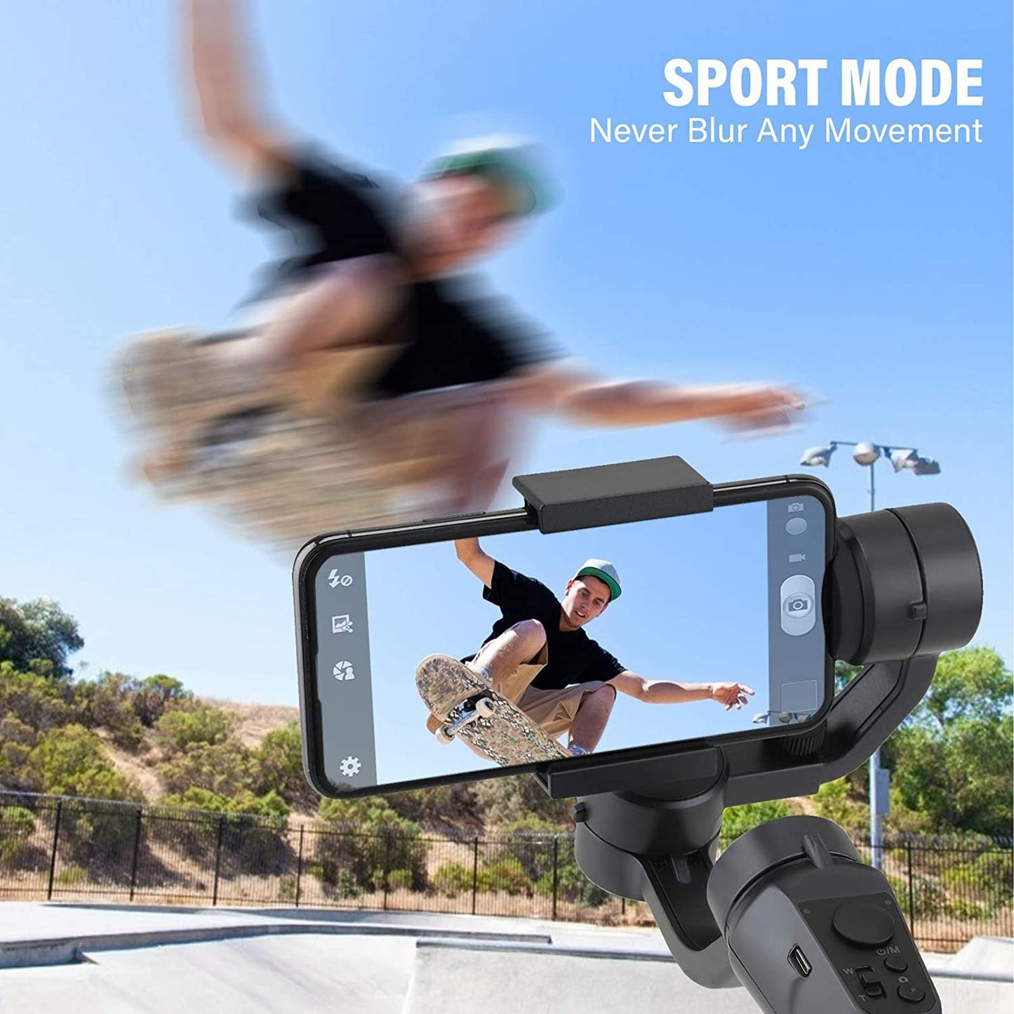 Three-axis handheld gimbal F6 stabilizer mobile phone three-axis stabilizer intelligent anti shake outdoor live streaming stand - Korvel