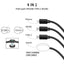Mobile watch compatible with Apple iWatch four in one wireless charging cable digital wireless charger round four in one - Korvel