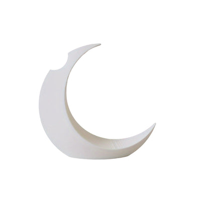 3D-Printed Gothic Moon Vase for Dried & Artificial Flowers