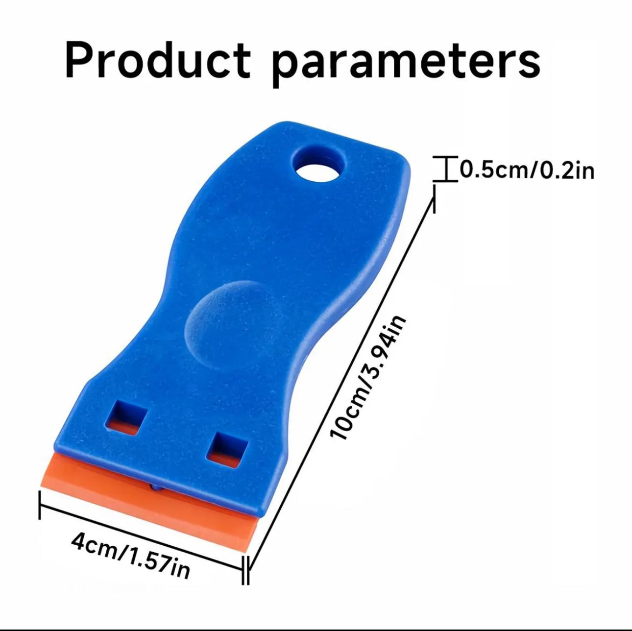 ScrapeMate Blade Set - Premium Plastic Razor Scraper Tool