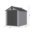 XWT012 6x8ft Plastic Storage Shed for Outdoor Use