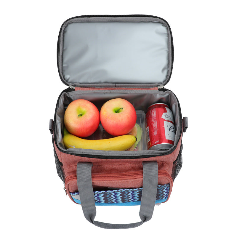 Japanese multifunctional thickened EVA leak-proof small fish insulation lunch box portable lunch bag - Korvel
