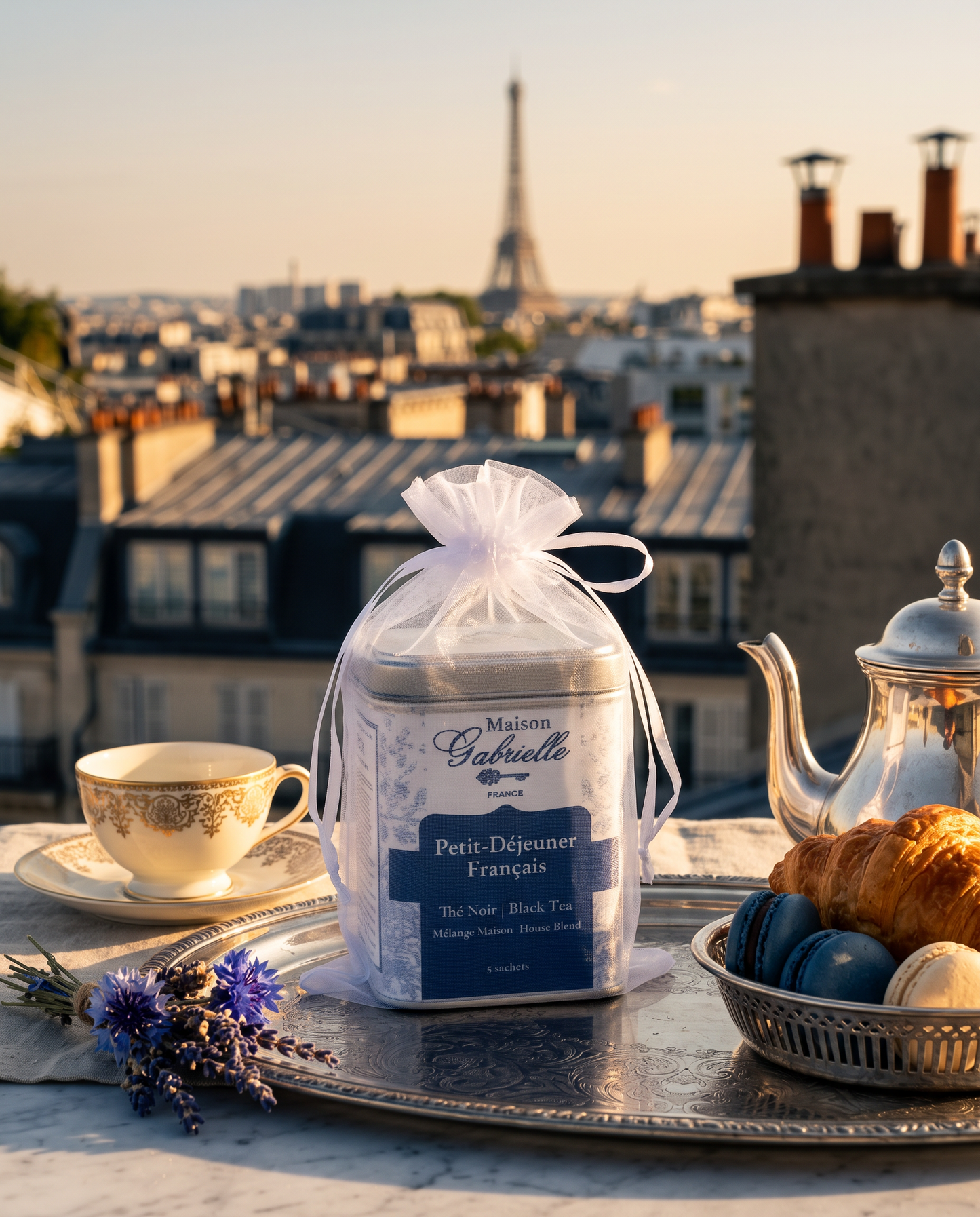 Petit Déjeuner Français | Thé Noir de Petit Déjeuner Premium