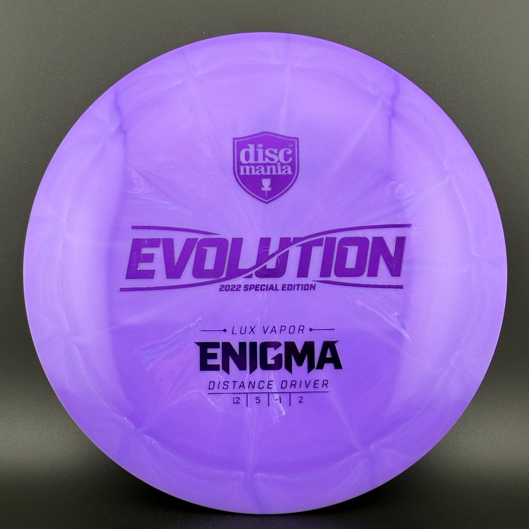 Lux Vapor Enigma - Special Edition 2022 Disc Golf Driver