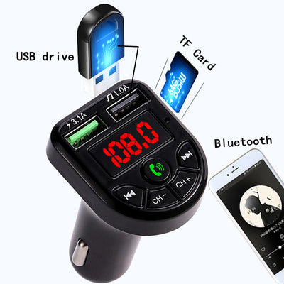 Premium Bluetooth FM Transmitter for Car Audio