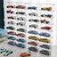 1:64 Acrylic Car Display Box – 8-grid, dustproof, stackable, transparent. Fits Hot Wheels. - Korvel