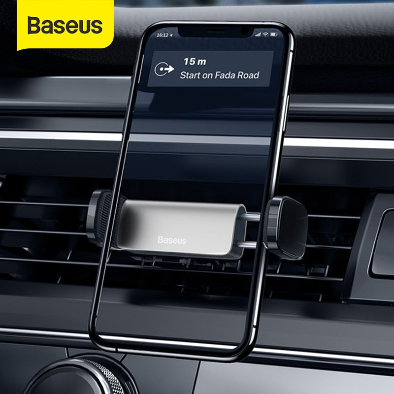 Support de téléphone pour voiture Baseus pour ventilation d'air