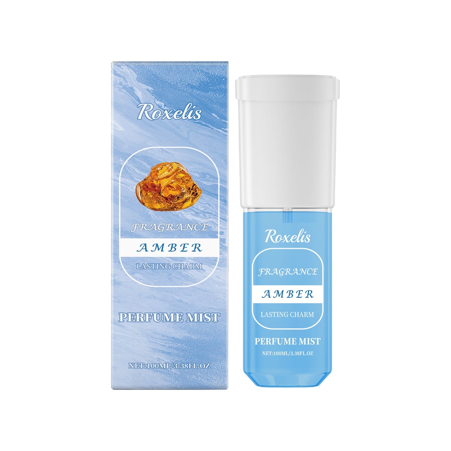 Amber Jasmine Perfume Spray Fresh Jasmine Scent Scent Scent Long Lasting Fragrance Exudes Charming Fragrance Perfume - Korvel