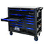 12-Layer Drawer Multi-Purpose Tool Car, With Wheels, Iron Top - Korvel
