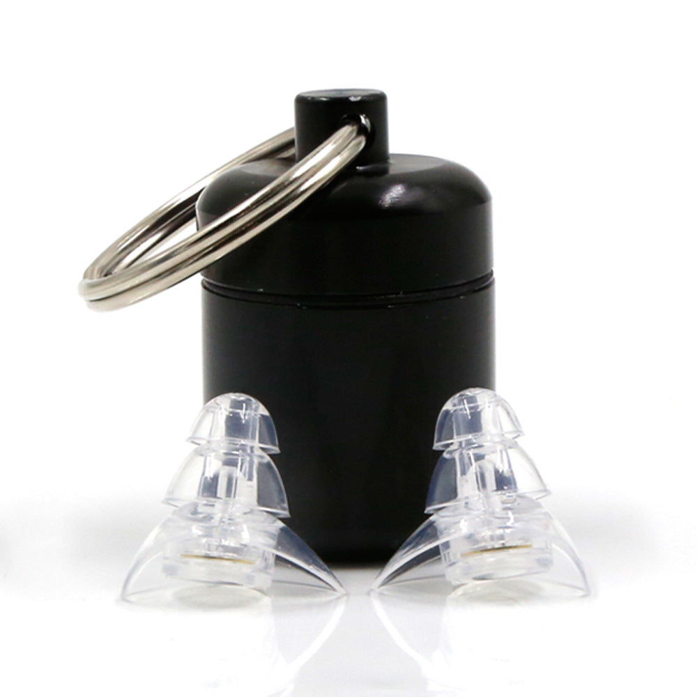 Noise Reduction And Sound Isolation Earplugs Concert High Fidelity Filter Earplugs Wholesale Blue Filter Earplugs Double Tail - Korvel