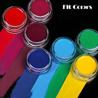 Fit Colors 12 Color Fluorescent Eyeliner Set